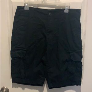 GOODFELLOW BLACK CARGO SHORTS